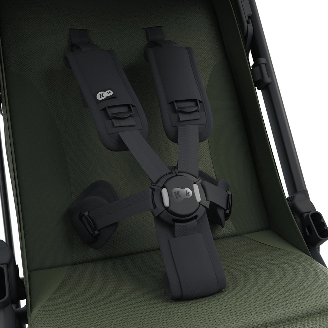 Kinderkraft NUBI 3 baby stroller MYSTIC GREEN