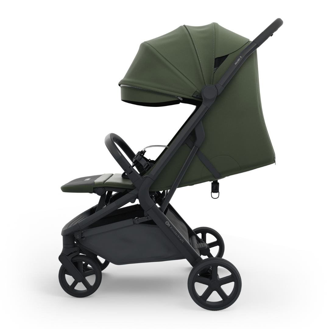 Kinderkraft NUBI 3 baby stroller MYSTIC GREEN