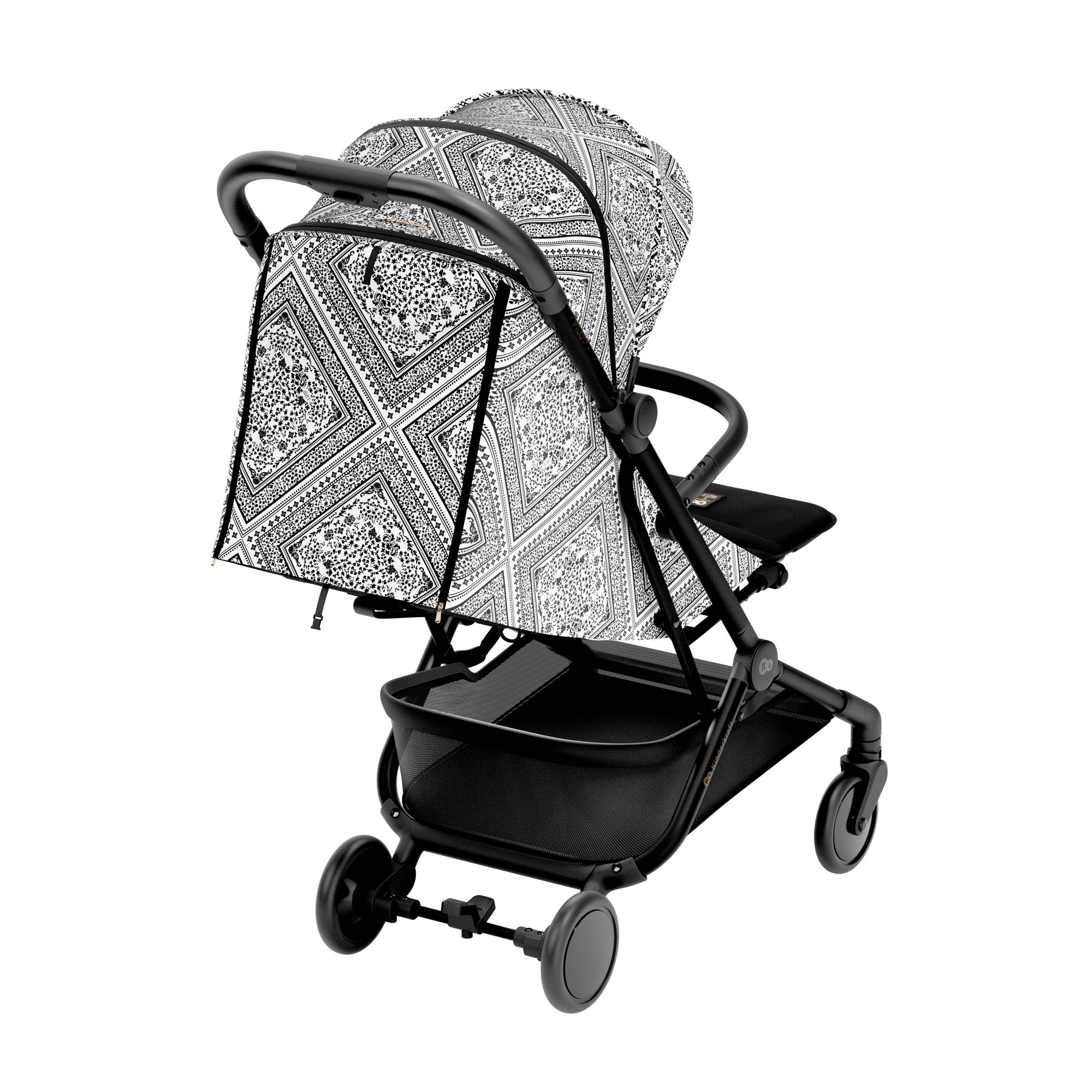Kinderkraft PILOT 2 бебешка количка BIZUU Lunar Black