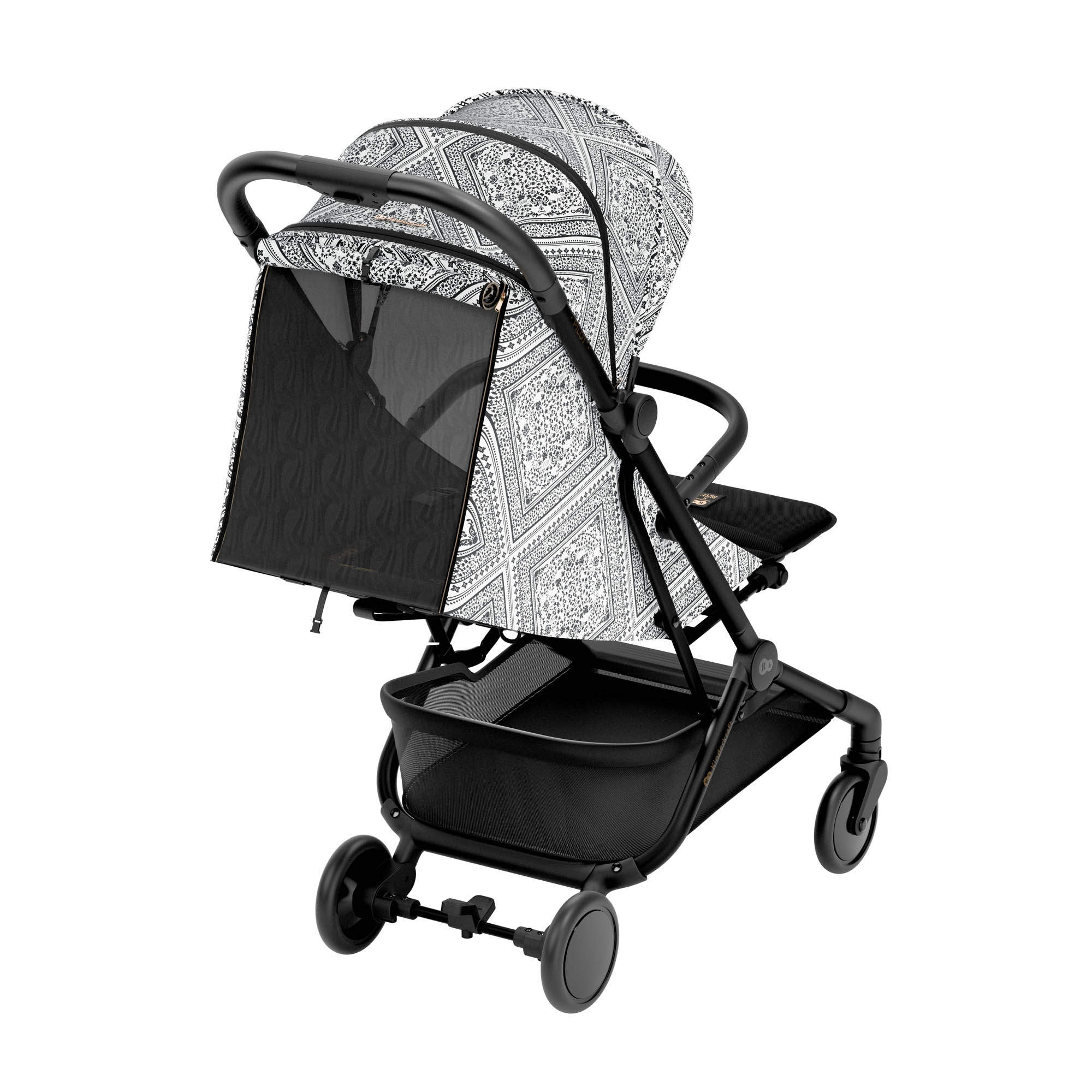 Kinderkraft PILOT 2 бебешка количка BIZUU Lunar Black