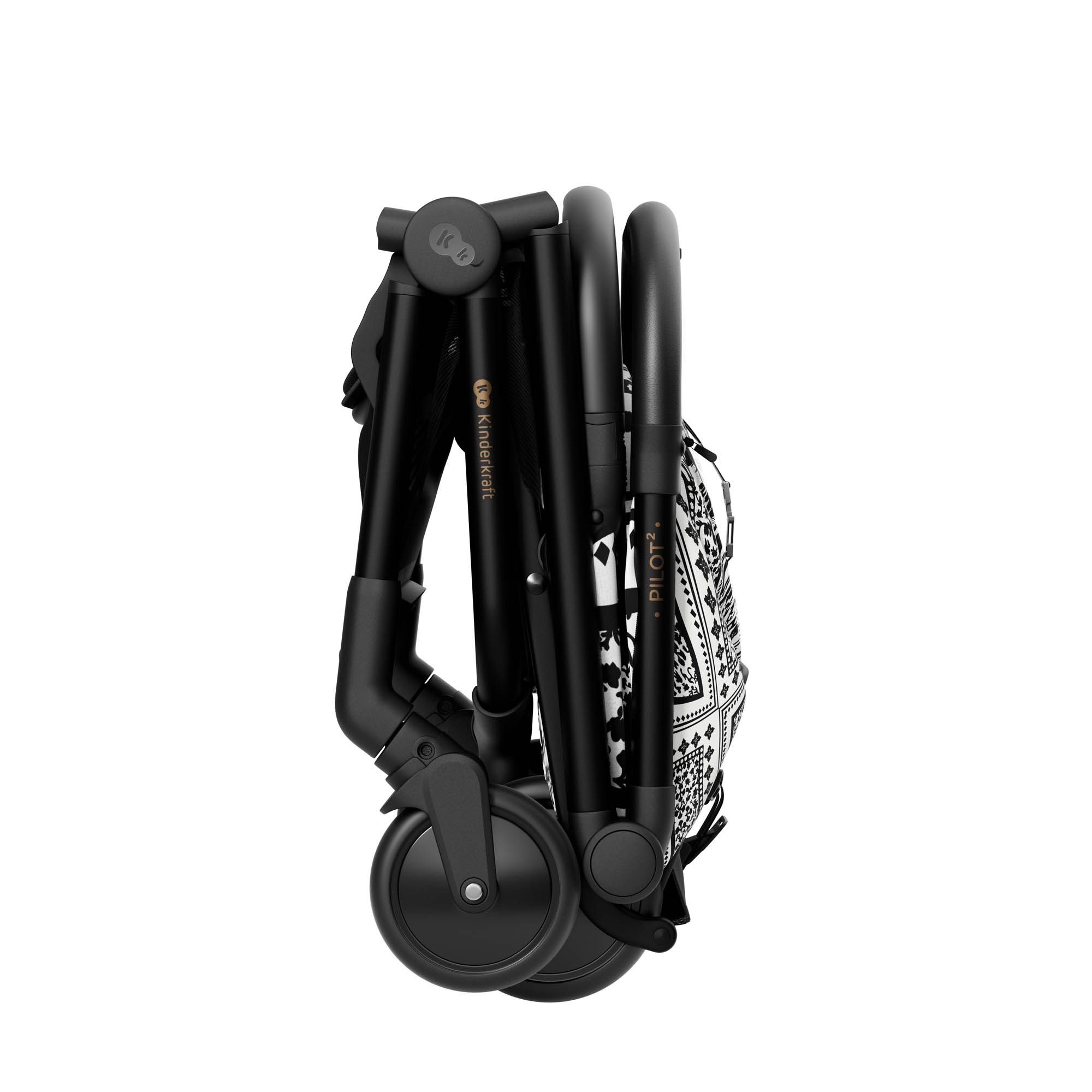Kinderkraft PILOT 2 бебешка количка BIZUU Lunar Black