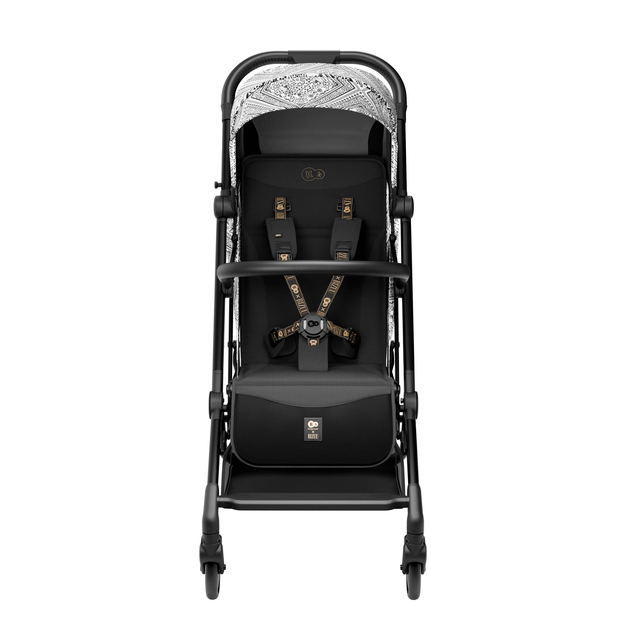 Kinderkraft PILOT 2 бебешка количка BIZUU Lunar Black