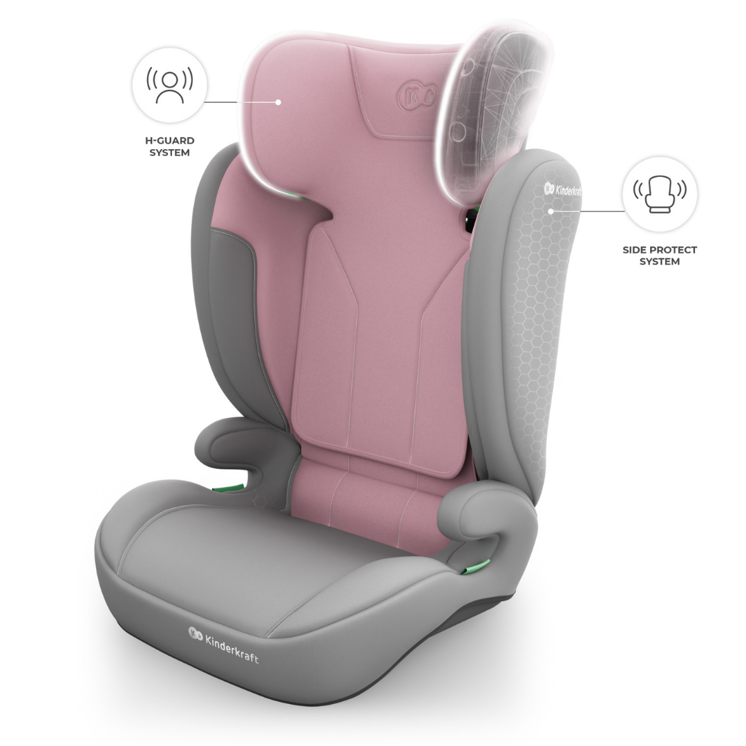 Kinderkraft I-SPARK 2 PLUS car seat PINK