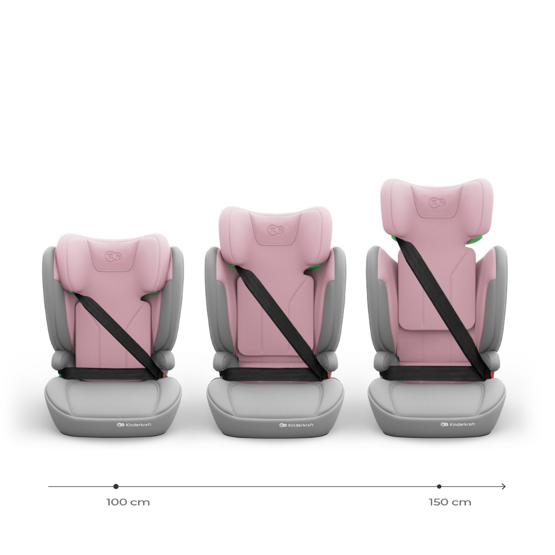 Kinderkraft I-SPARK 2 PLUS car seat PINK