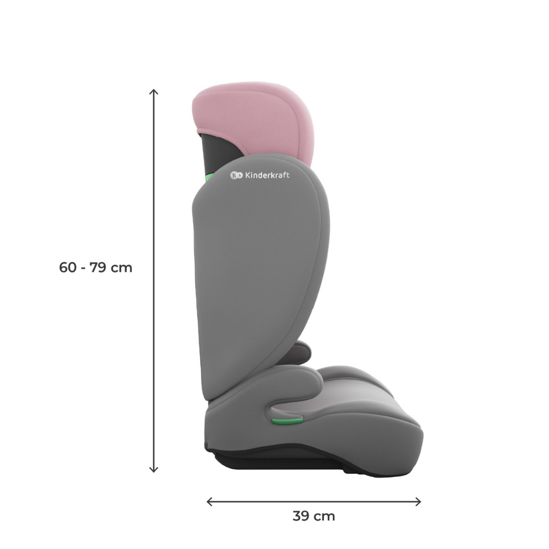 Kinderkraft I-SPARK 2 PLUS car seat PINK