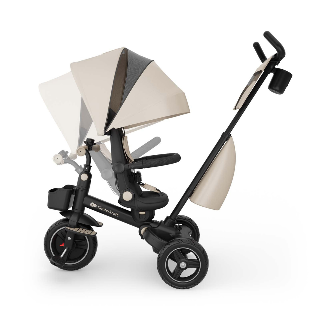 KinderKraft SPINSTEP 2 PLUS tricycle BEIGE