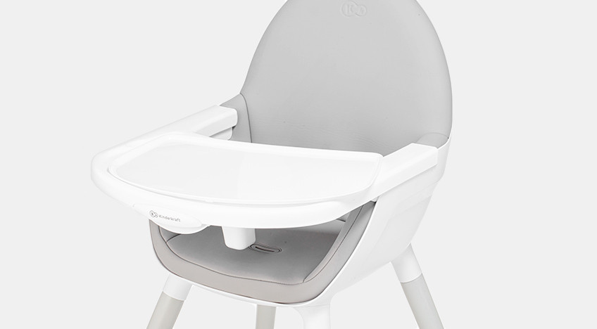 KinderKraft high chair 2IN1 FINI grey/grey legs