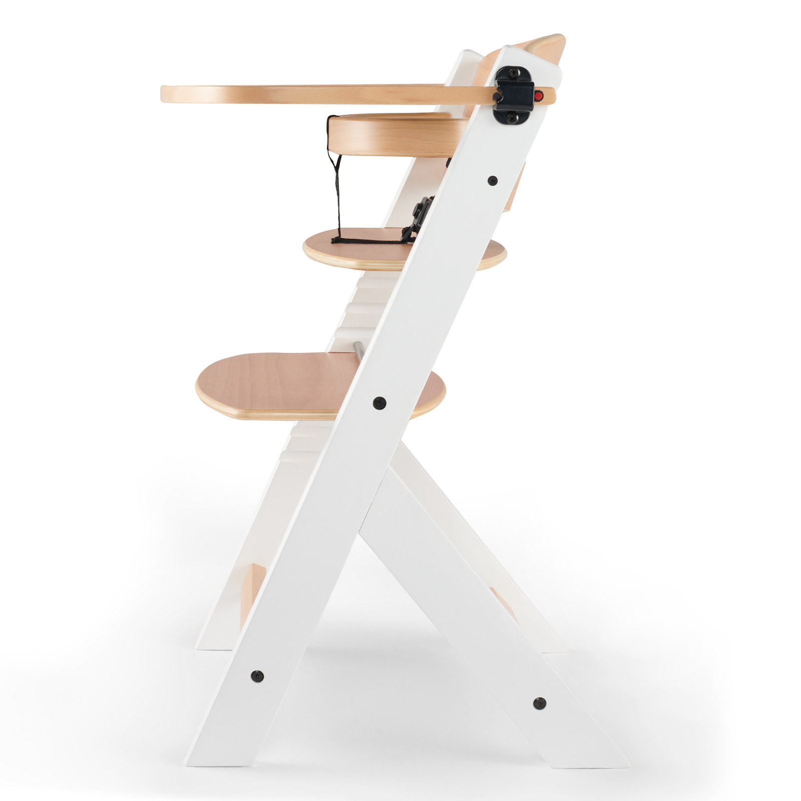 KinderKraft ENOCK high chair wooden/white legs KKKENOCWHT