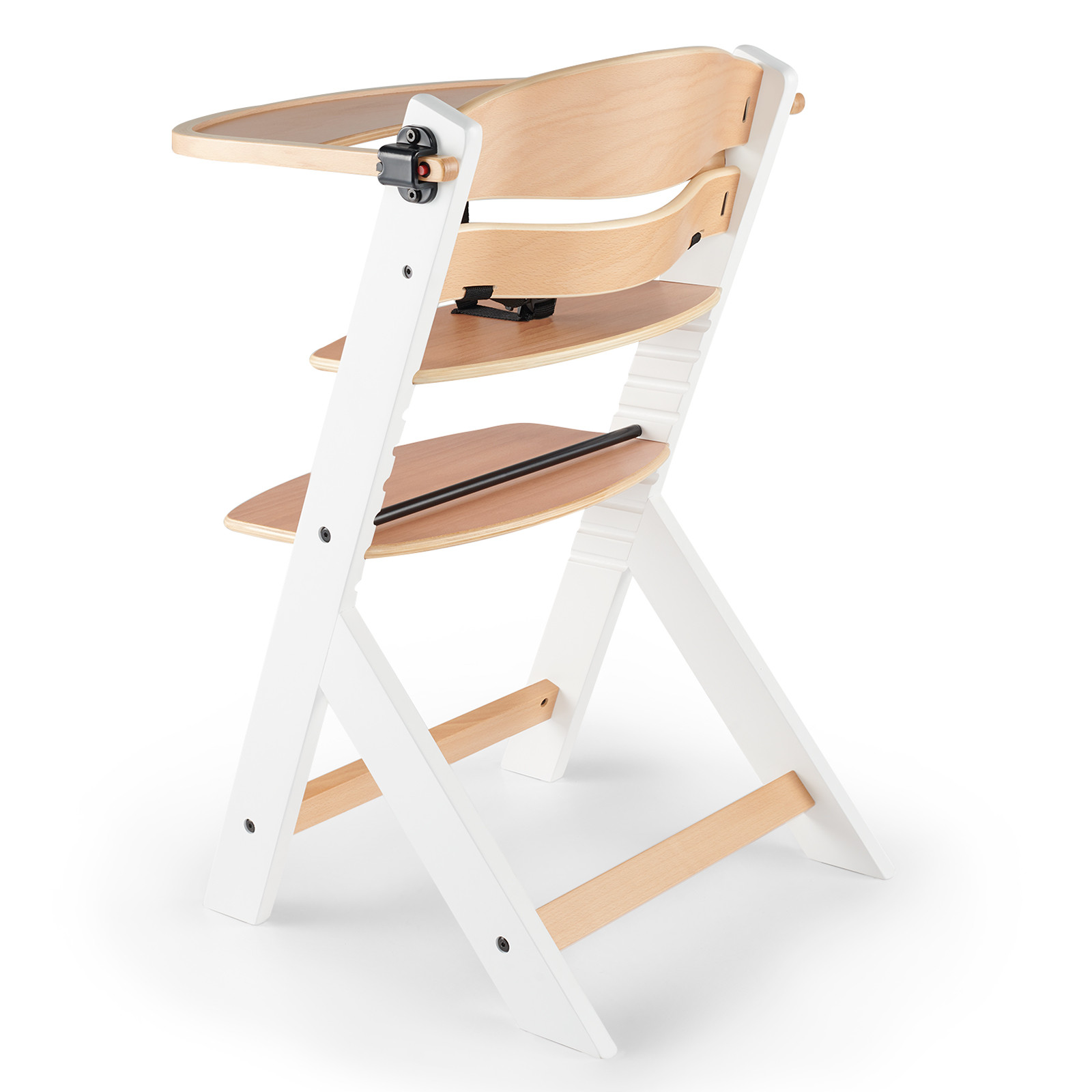 KinderKraft ENOCK high chair wooden/white legs KKKENOCWHT