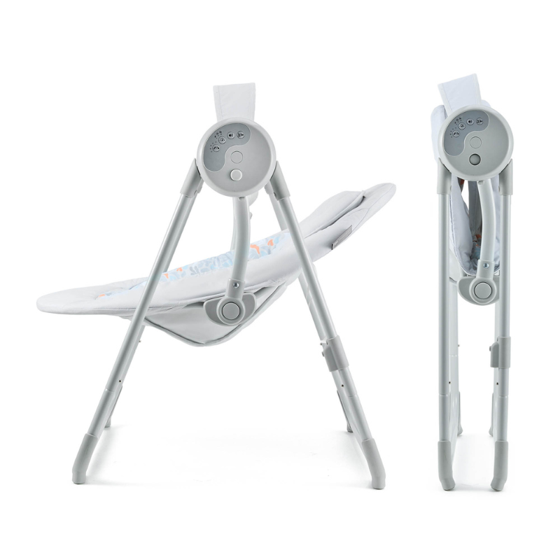 Kinderkraft SWINGEE бебешка люлка сива