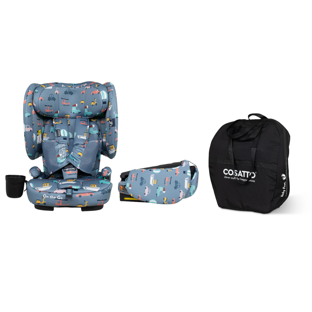 Cosatto CT5924 On The Go I-Size Car Seat ITCHY FEET SKY