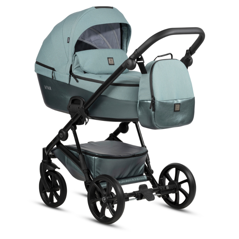 Tutis VIVA 5+ бебешка количка 2в1 063 Turquoise