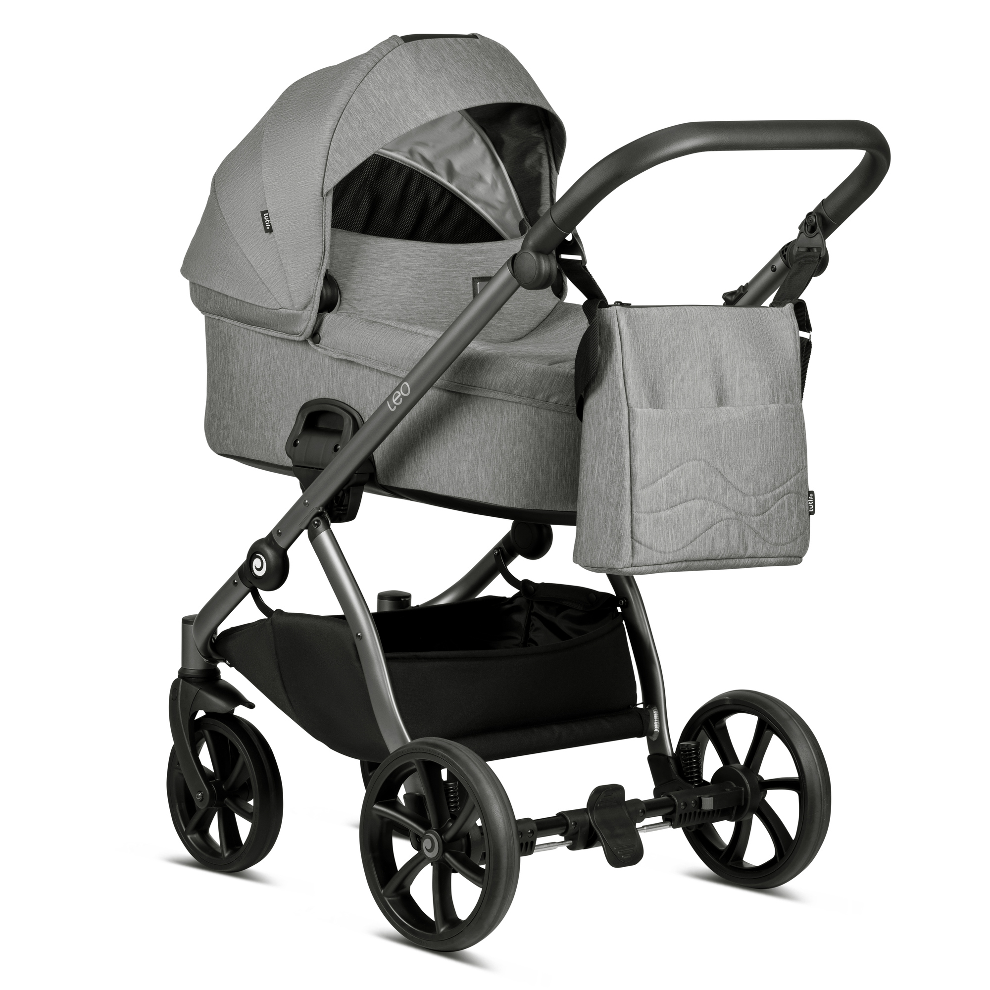 Tutis LEO бебешка количка 2в1 108 Grey