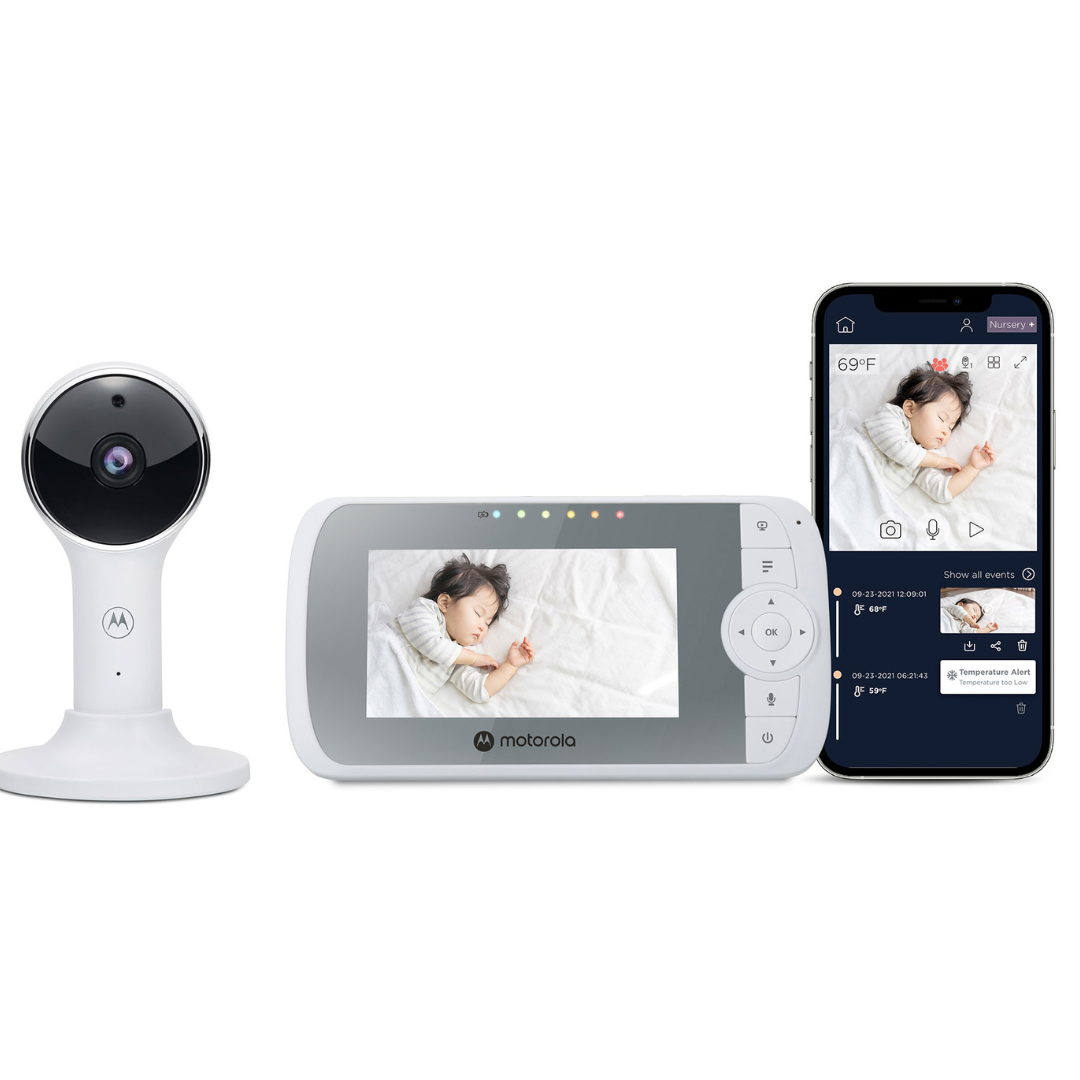 Motorola VM64 connect baby monitor with Wi-Fi