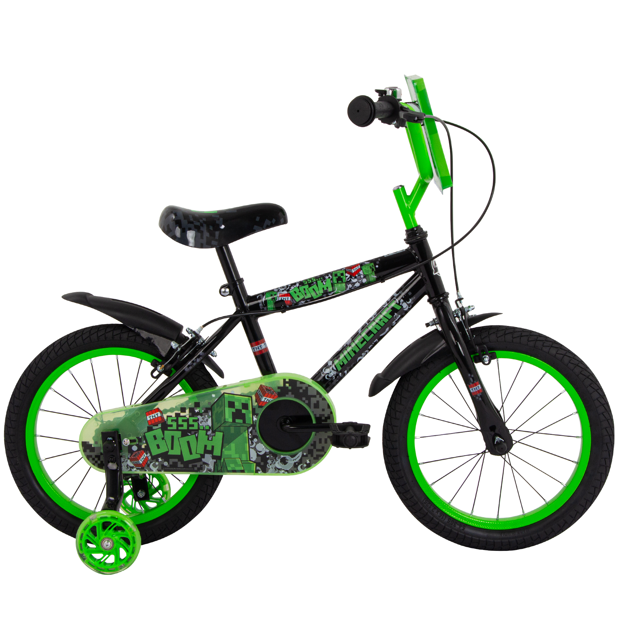 Huffy children's bike 16" Minecraft 21644W BLACK