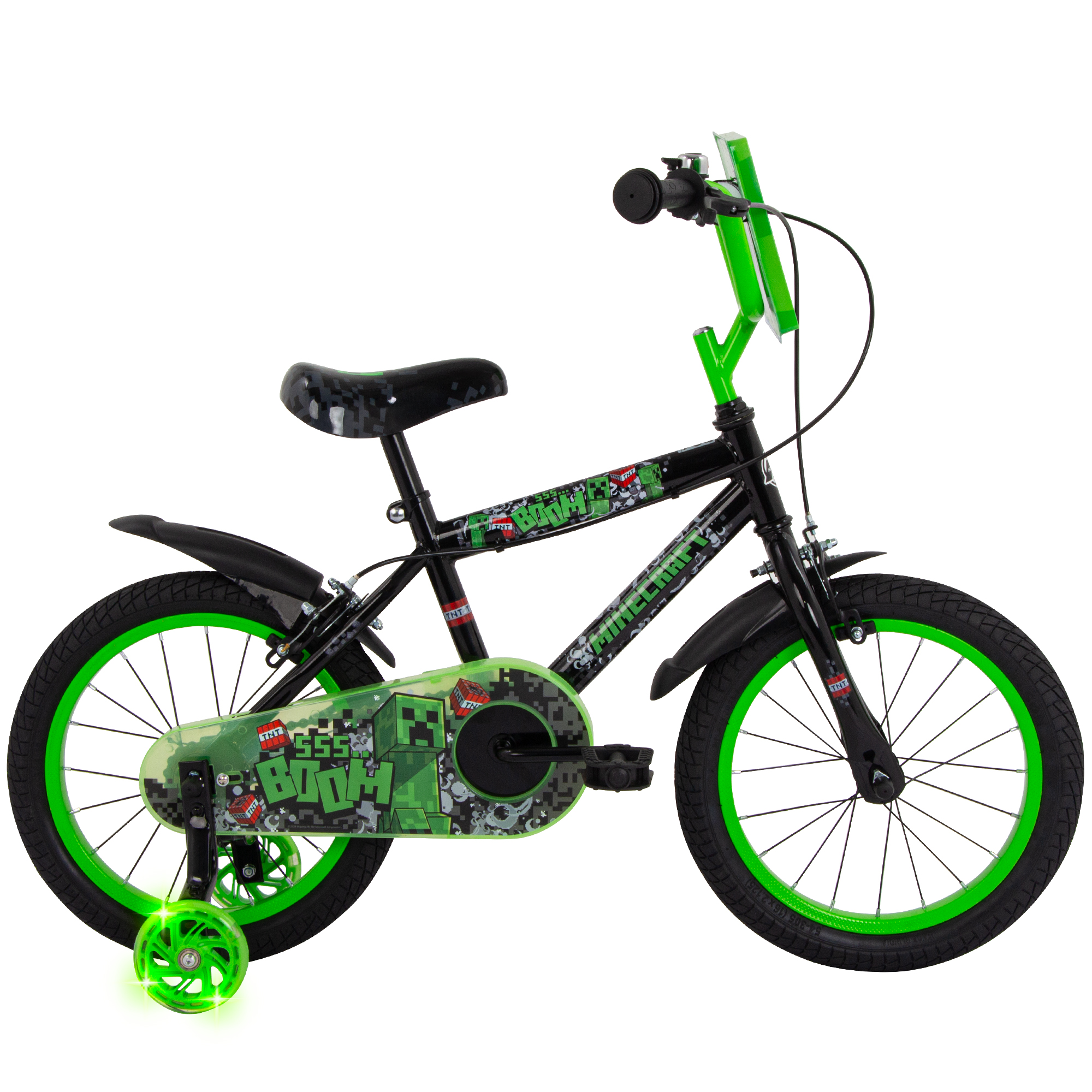 Huffy children's bike 16" Minecraft 21644W BLACK