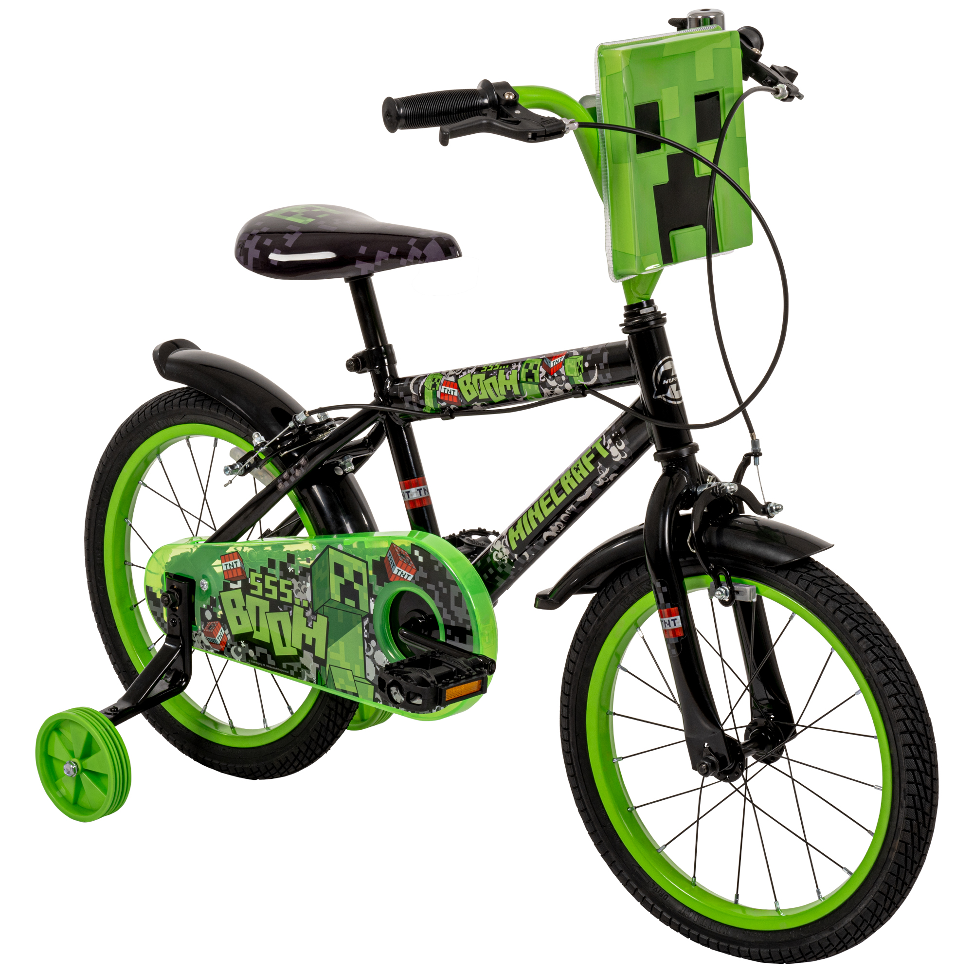 Huffy children's bike 16" Minecraft 21644W BLACK