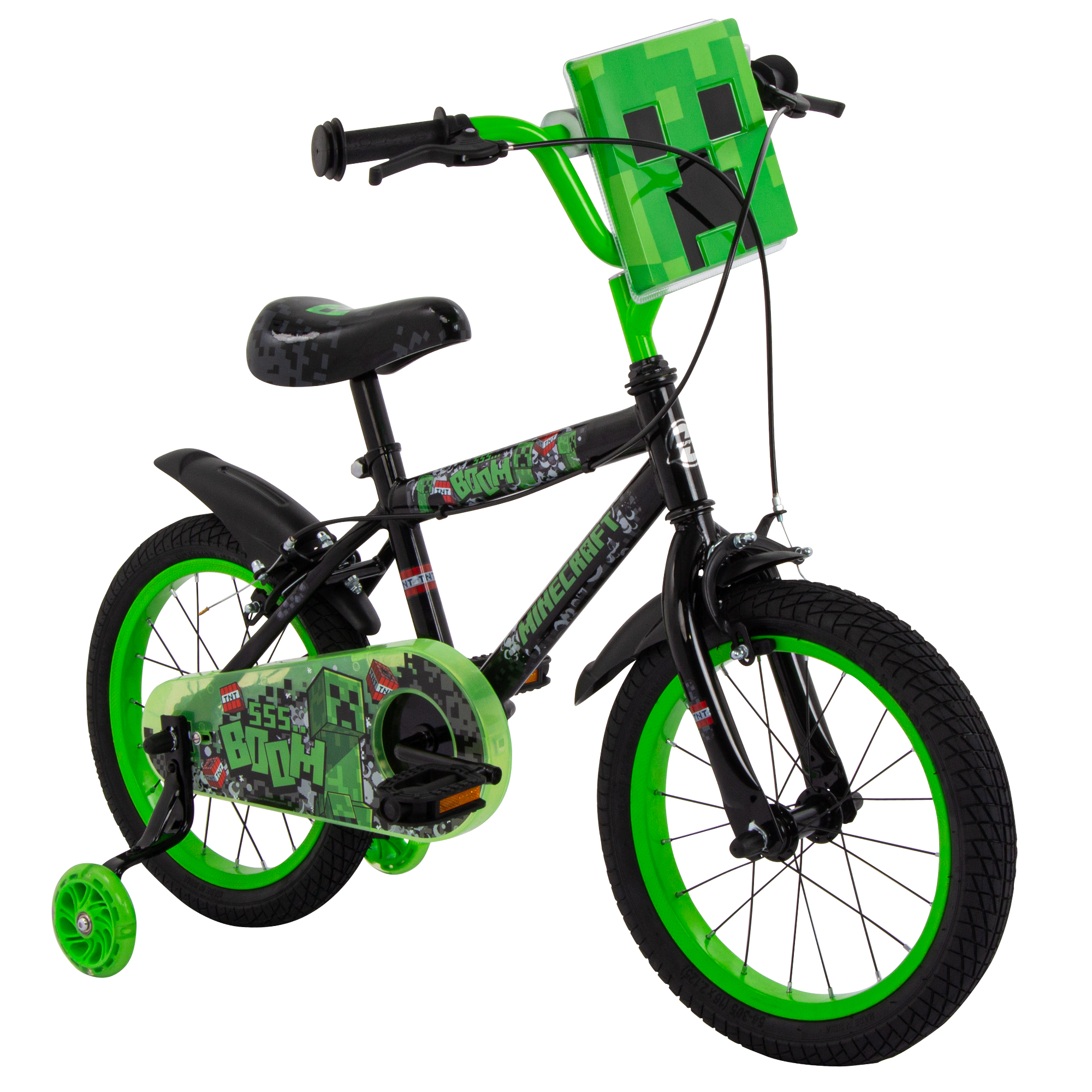 Huffy children's bike 16" Minecraft 21644W BLACK