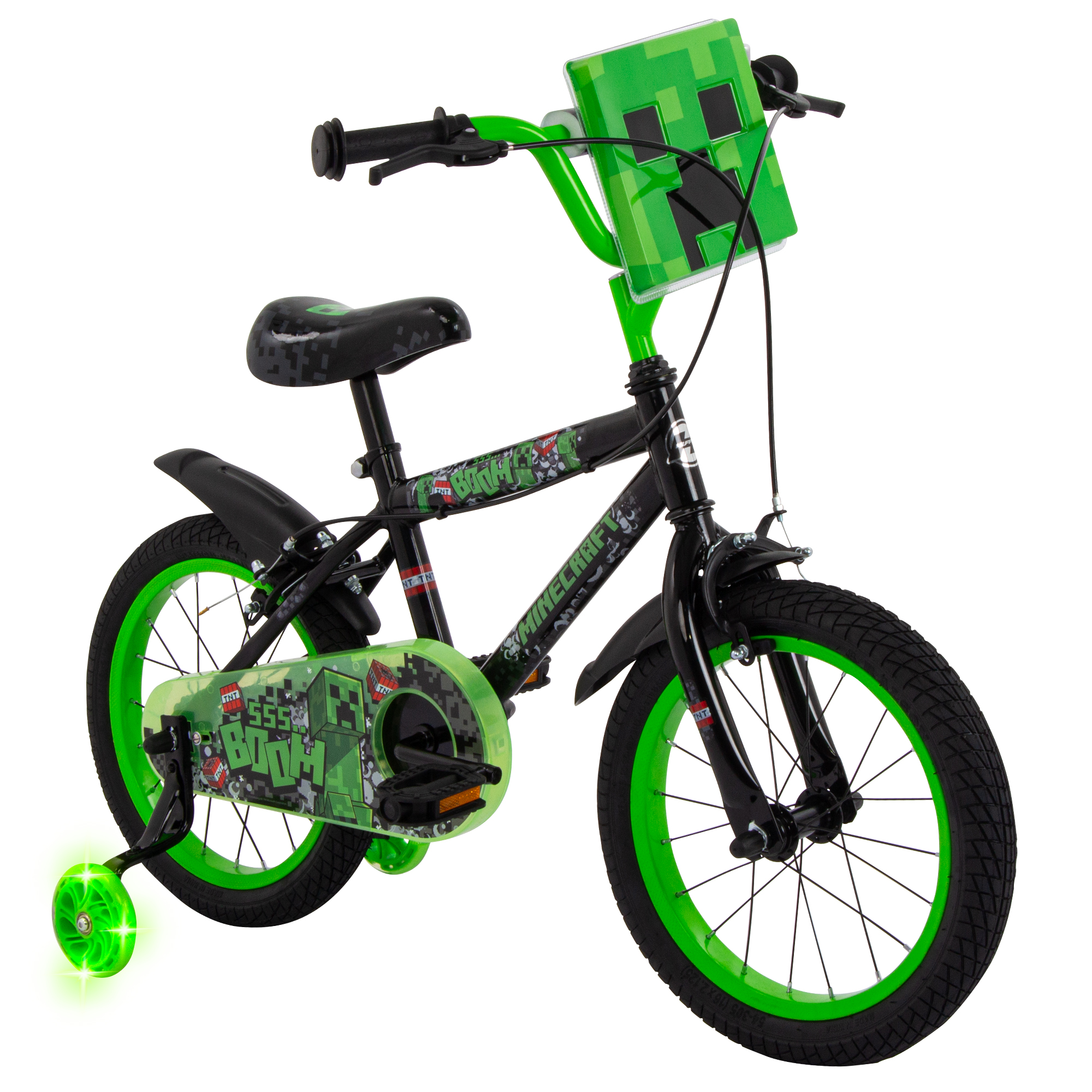 Huffy children's bike 16" Minecraft 21644W BLACK