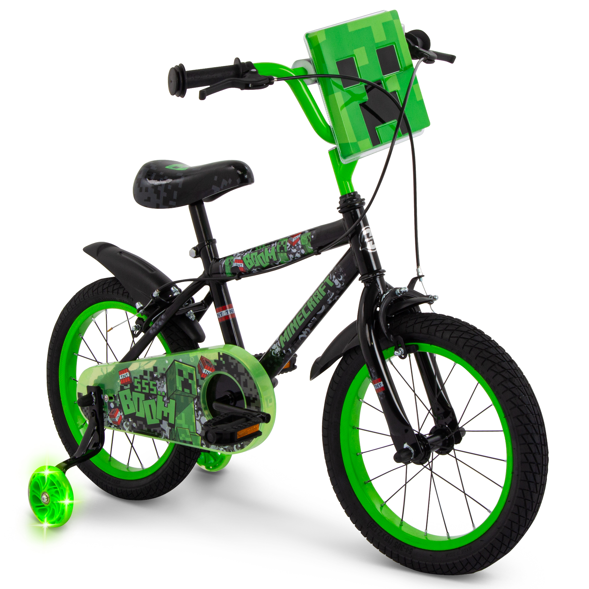 Huffy children's bike 16" Minecraft 21644W BLACK