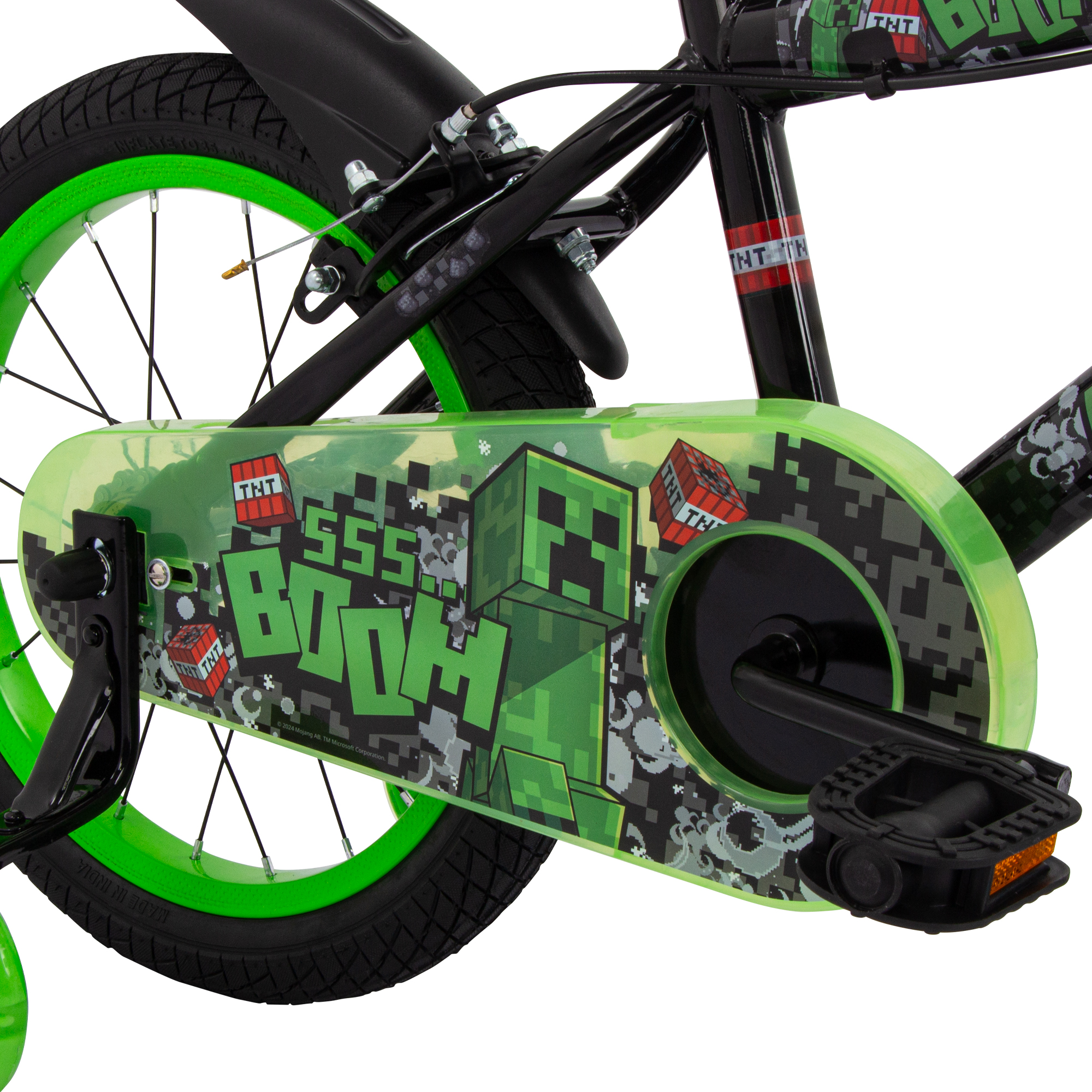 Huffy children's bike 16" Minecraft 21644W BLACK