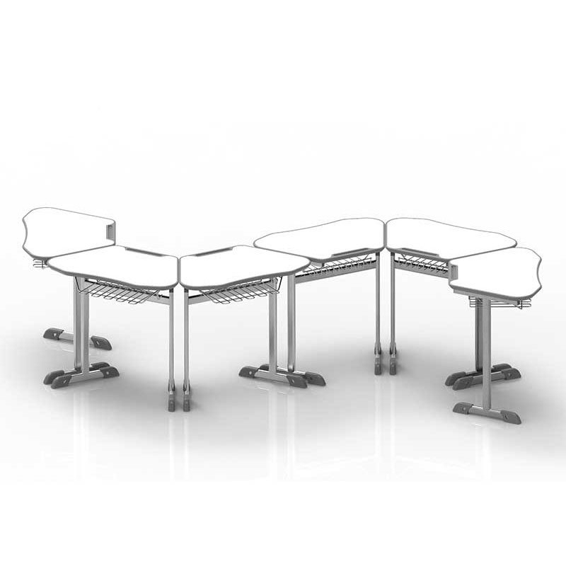 RFG Ученическа маса Jam, едноместна, от V до VIII клас, 70 x 50 x 71 cm