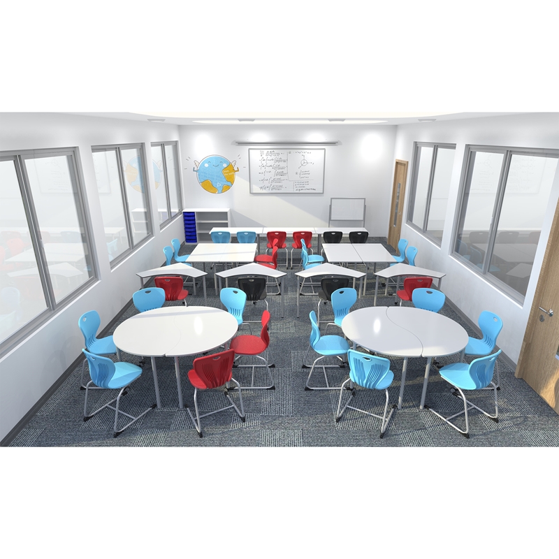 RFG Ученически стол Maxima C, 43 х 45 х 43 cm, небесносин