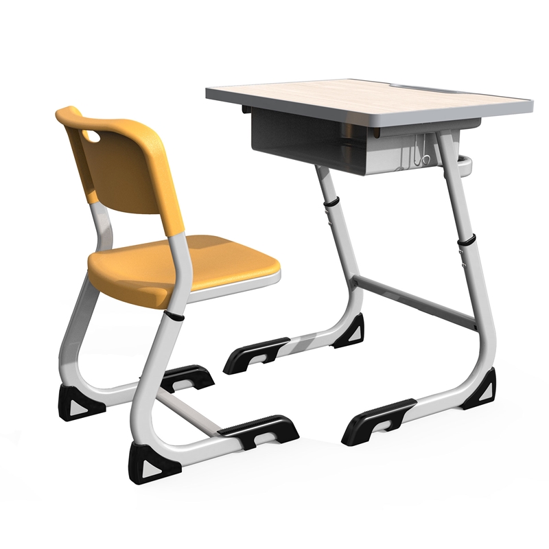 RFG Ергономичен стол Ergo School, регулируем, жълт, от I до XII клас
