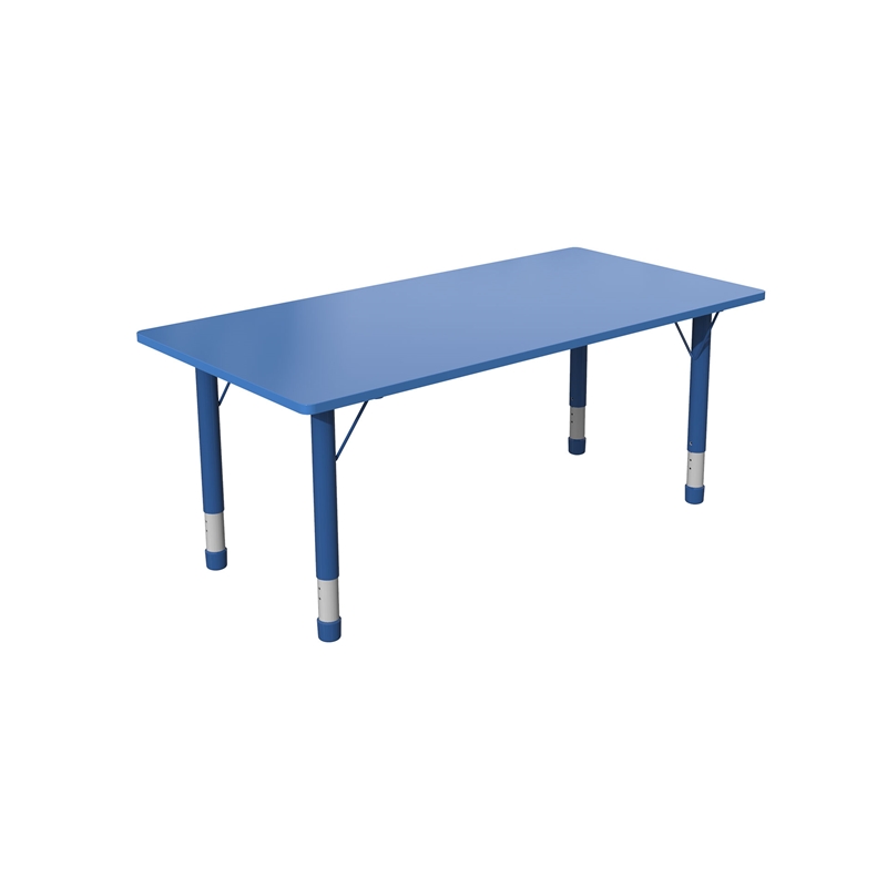 RFG Ученическа маса Fresh, с регулируема височина, 1200 х 600 х 370-620 mm, синя