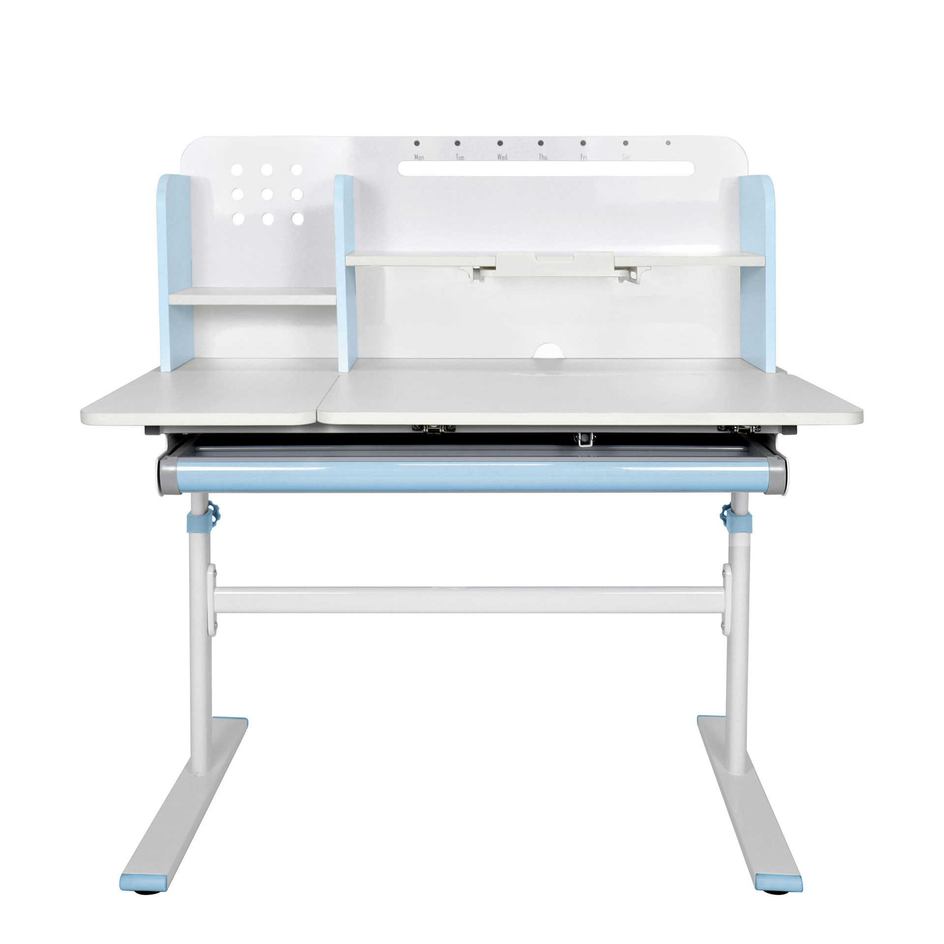 RFG Бюро с регулируема височина Ergo Light 1003A, синьо