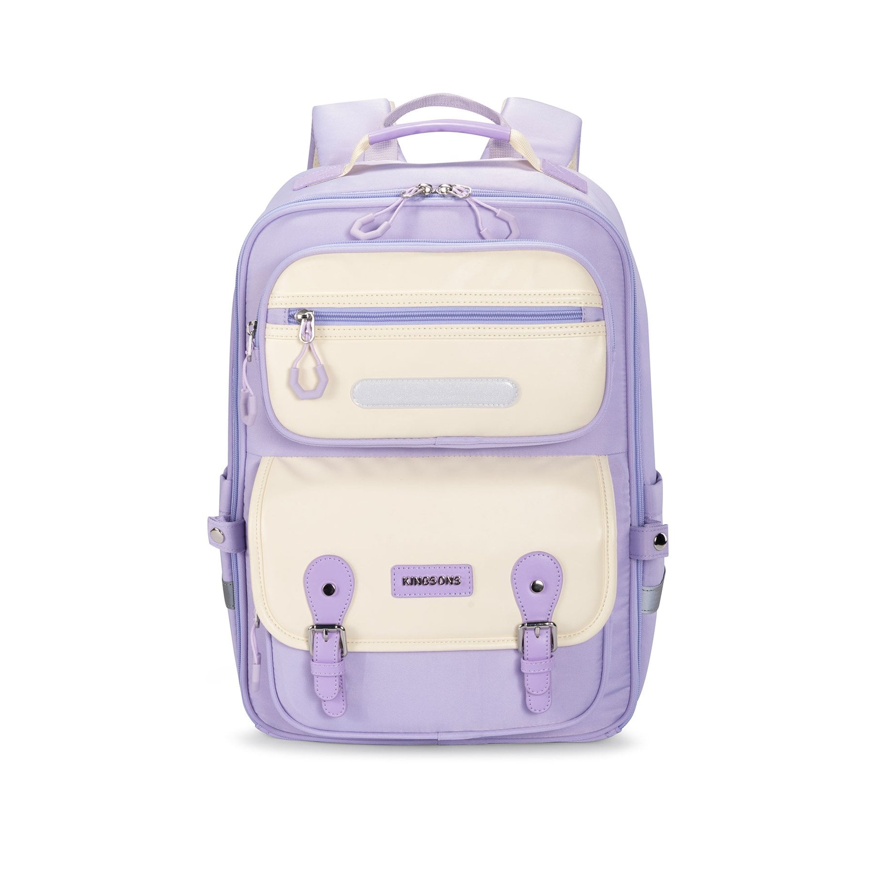 Kingsons Safeback Junior backpack, school, purple