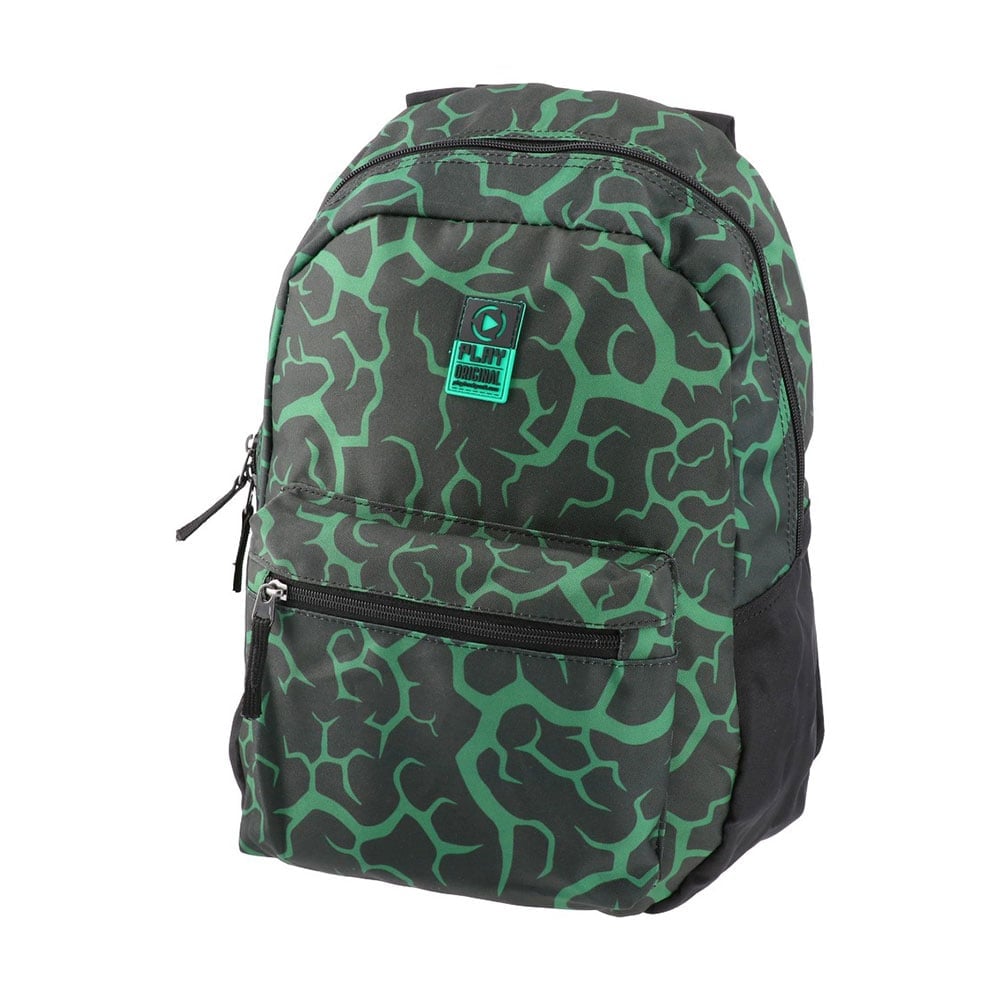 Play 4Pack X39 backpack, with 2 pockets, green