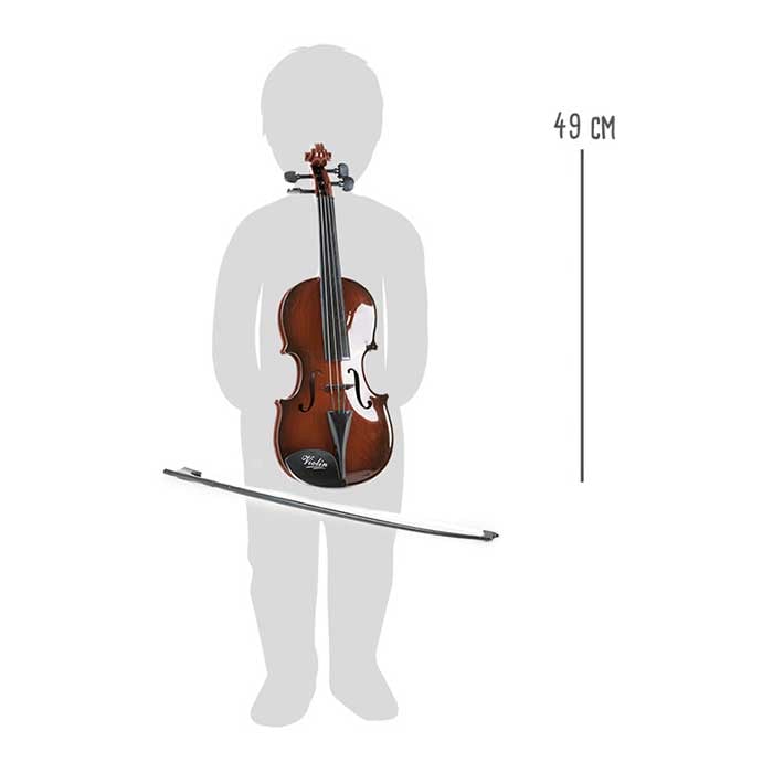 Small Foot Violin, classic, wooden, 49 x 17 x 7 cm