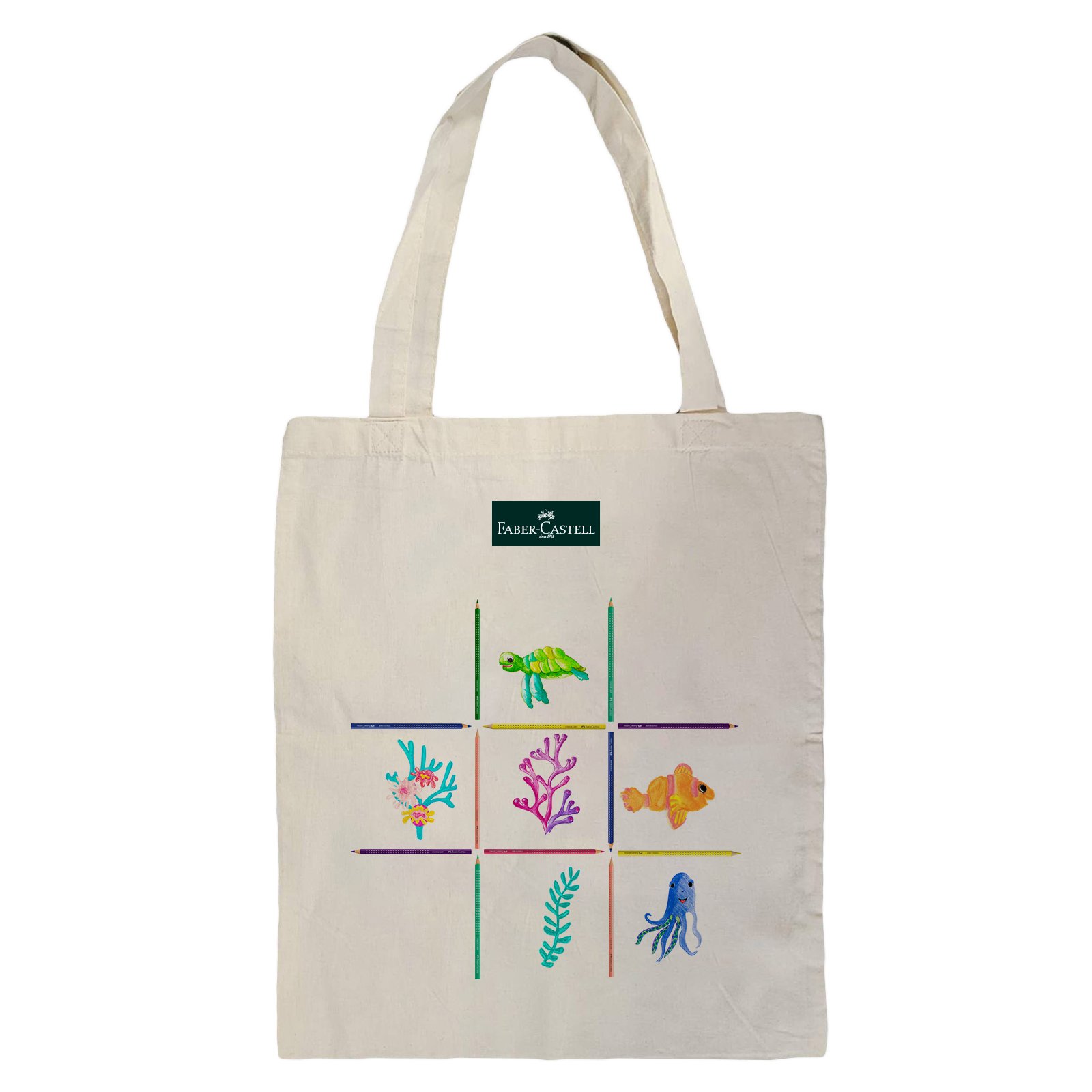 Faber-Castell Bag, 370 x 410 mm, with long handles