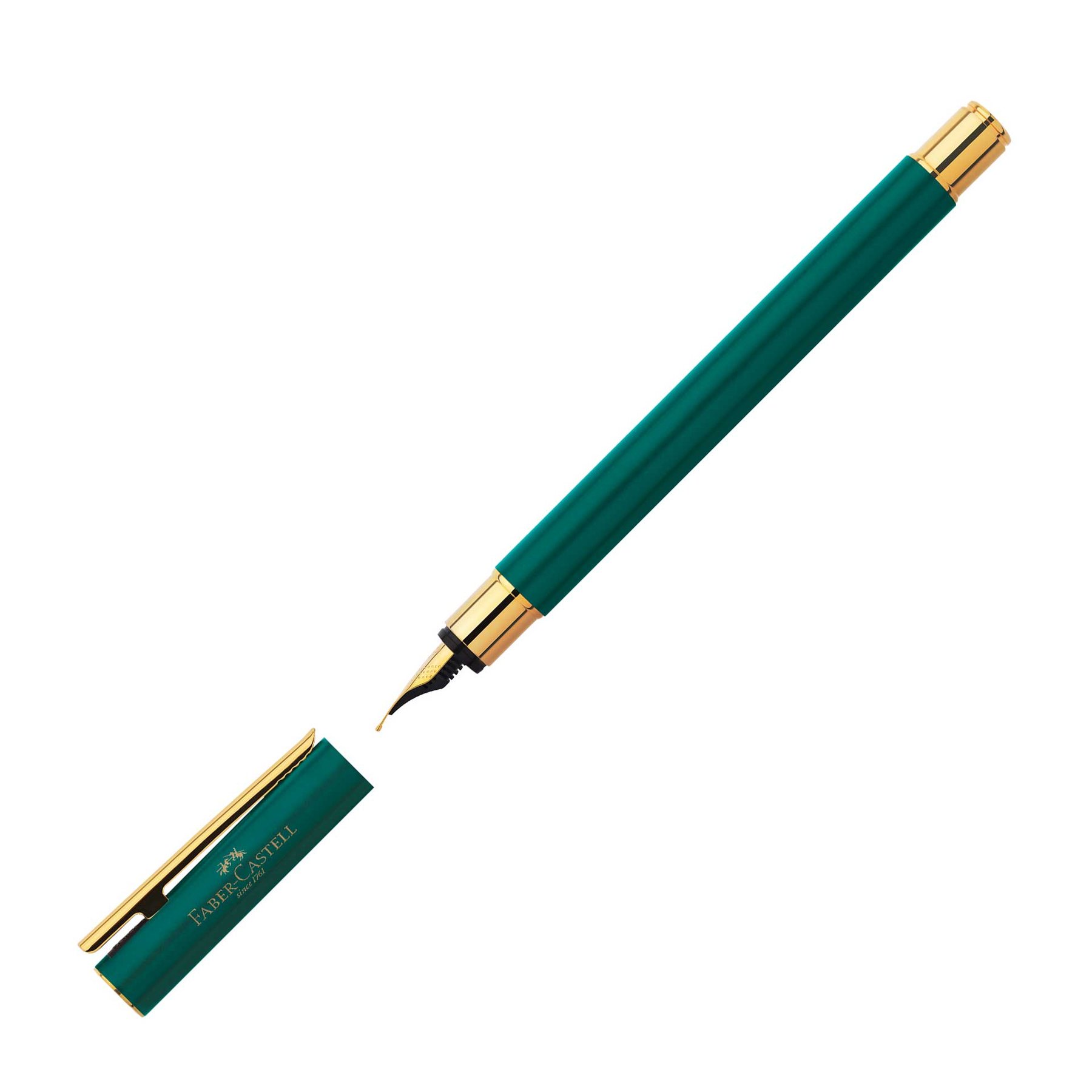 Faber-Castell Pen Neo Slim Gold, M, tropical forest