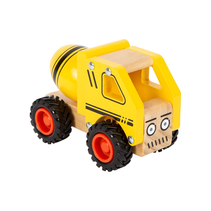 Small Foot Concrete Mixer Truck, Wooden