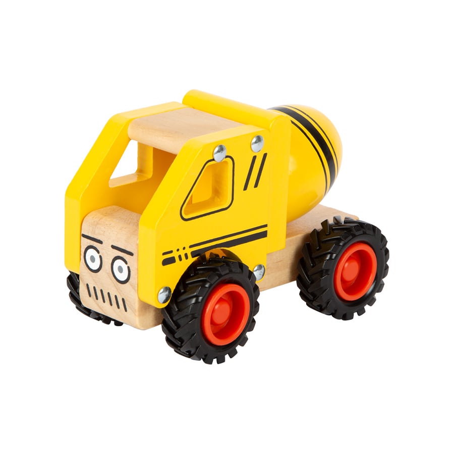 Small Foot Concrete Mixer Truck, Wooden