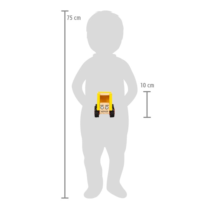 Small Foot Concrete Mixer Truck, Wooden