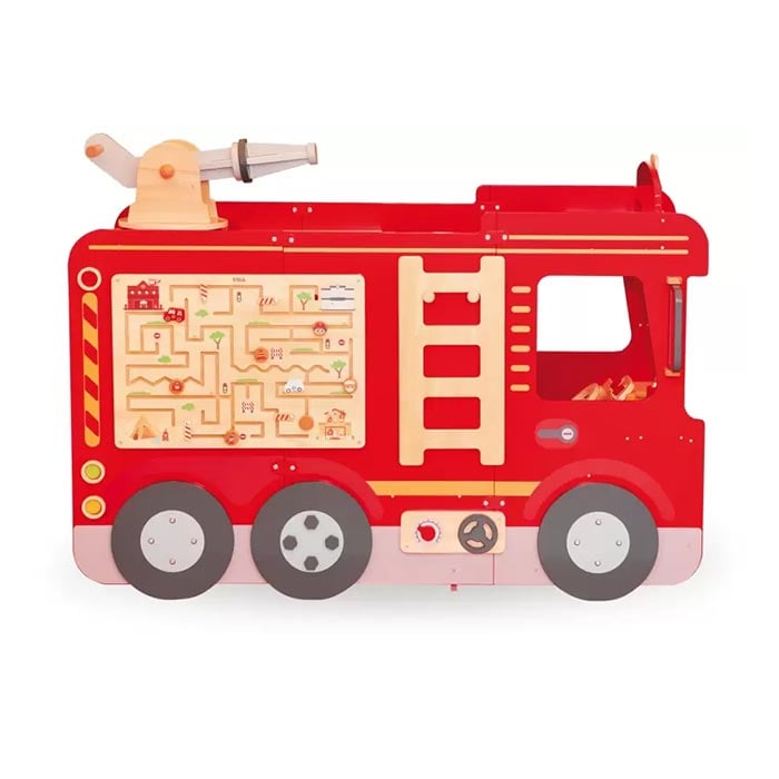Nowa Szkola Manipulative play area Fire station, 150 x 86 x 108 cm