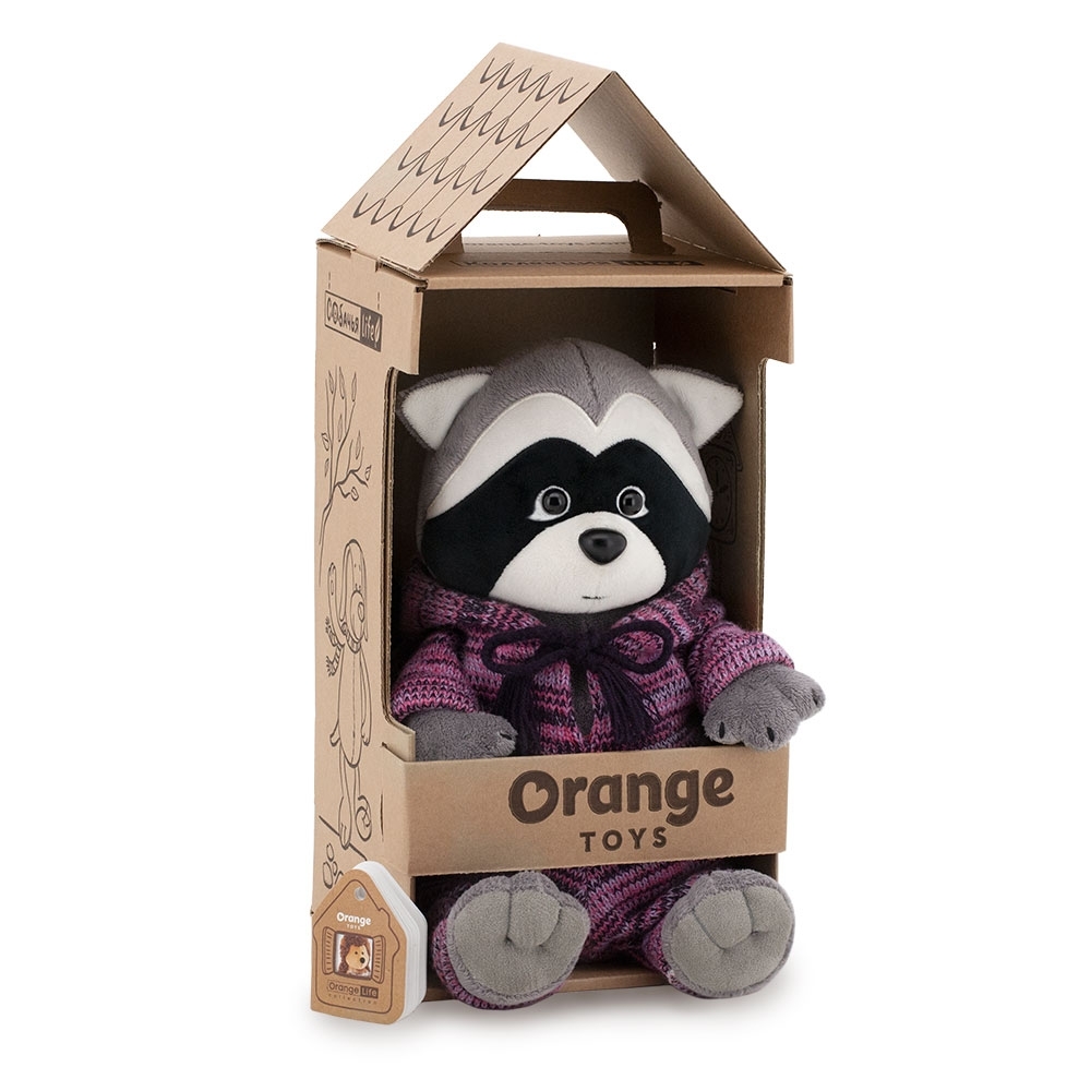 Плюшена Миеща мечка Дейзи: Сезонът на плетките – Orange Life 35см