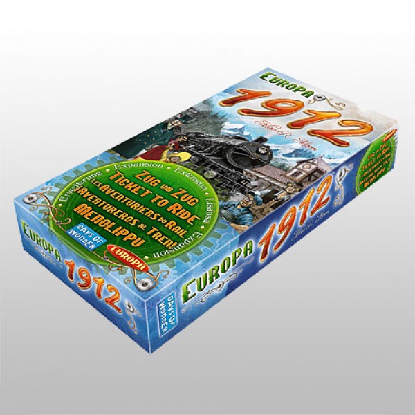 Настолна игра Ticket to Ride Europe 1912 разширение