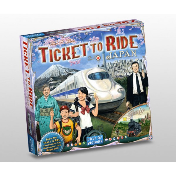 Настолна игра Ticket to Ride Map Collection: Volume 7 – Japan & Italy