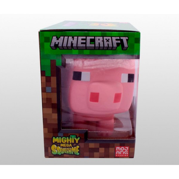 Антистрес Minecraft Squishme MIGHTY MEGA миниатюра - Pig