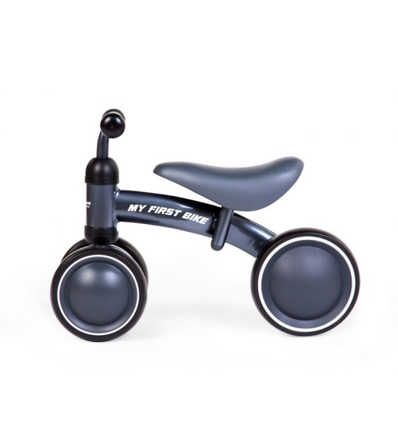 MyFirstBike childrens balance bike, gray