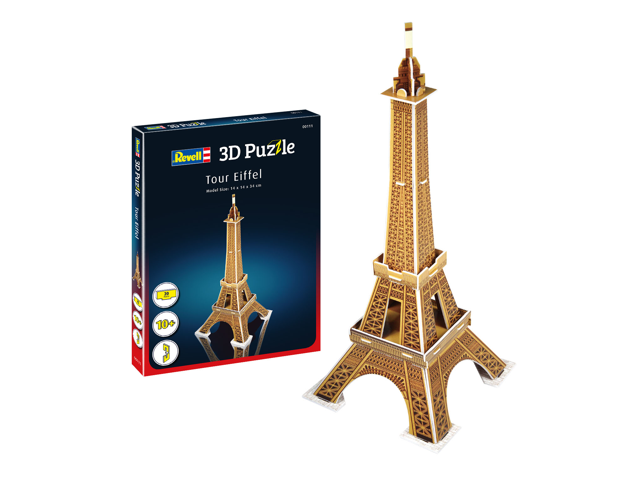 Мини 3D Пъзел – Айфеловата кула