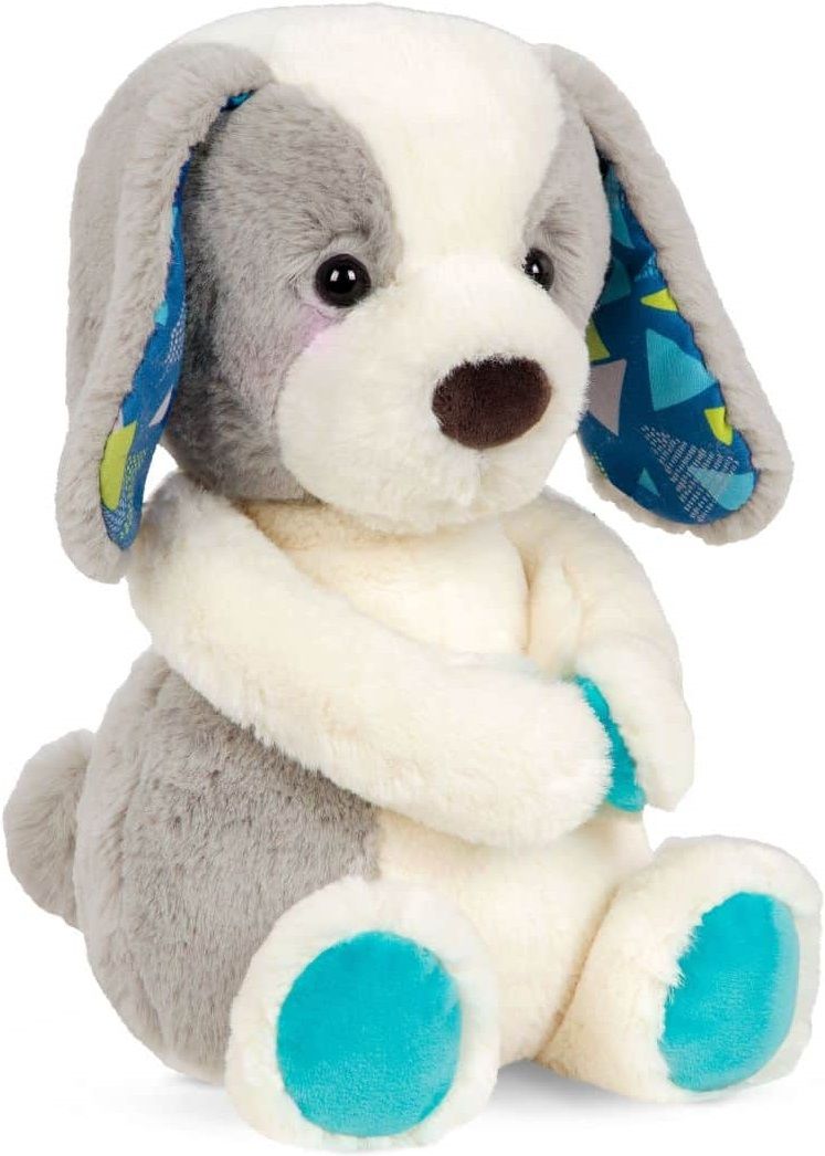 Плюшена играчка Куче, 30 cm, Бял
