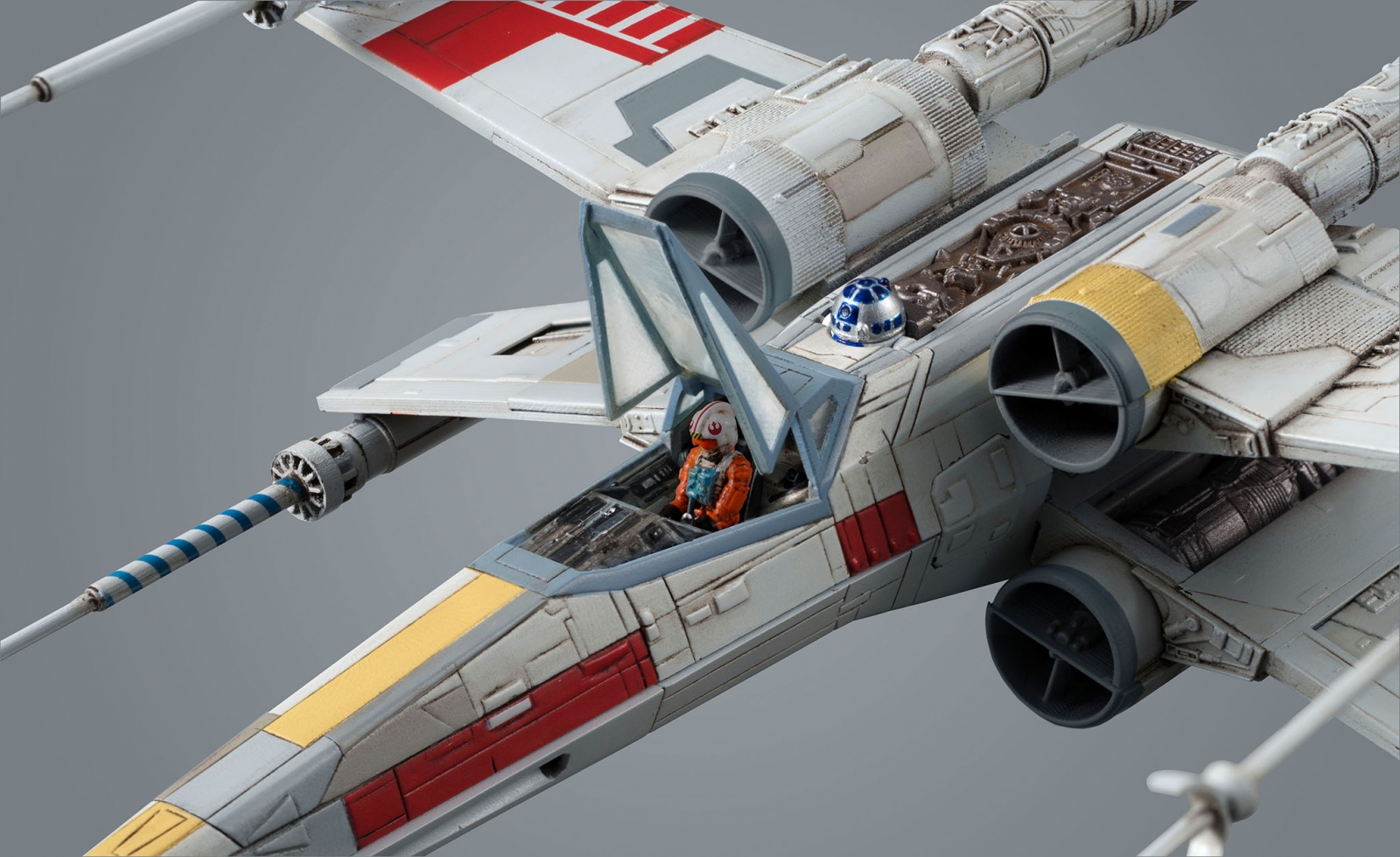 Assembly model, Revell, Star Wars, Y-Wing Starfighter, 144 parts