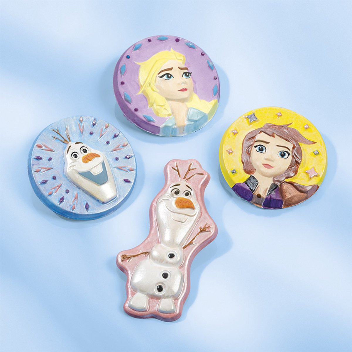 Творчески комплект, Totum, Frozen, Направи си сам гипсови фигурки