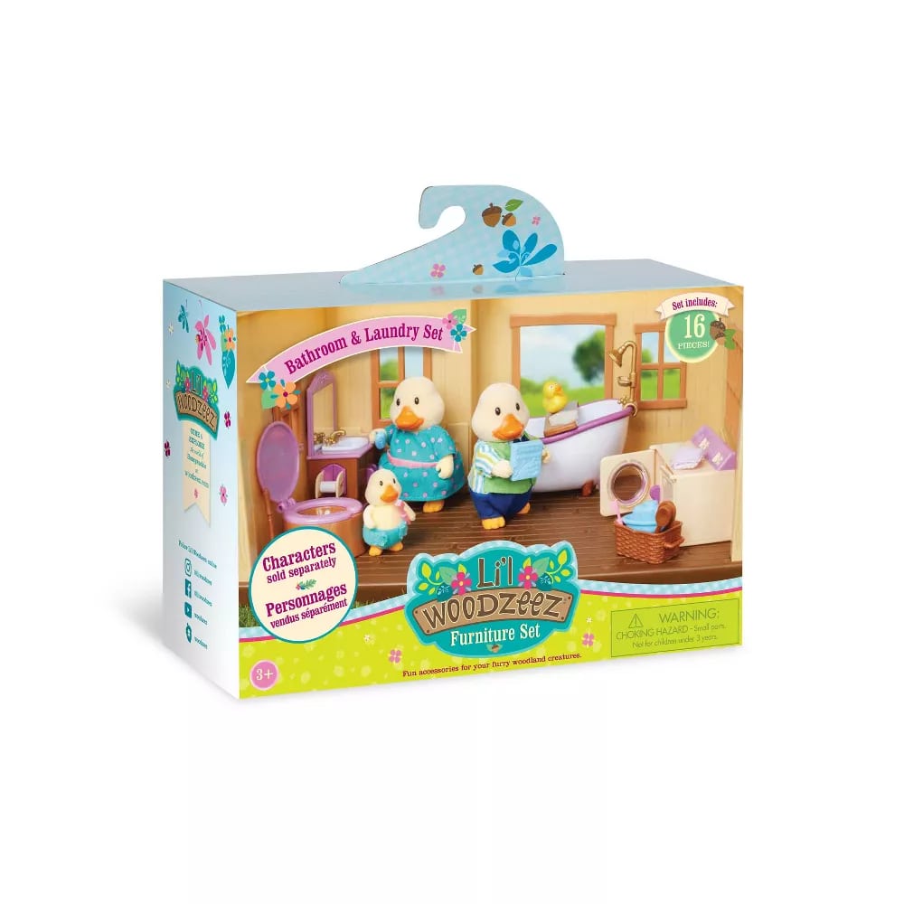 Lil Woodzeez Комплект за игра Баня
