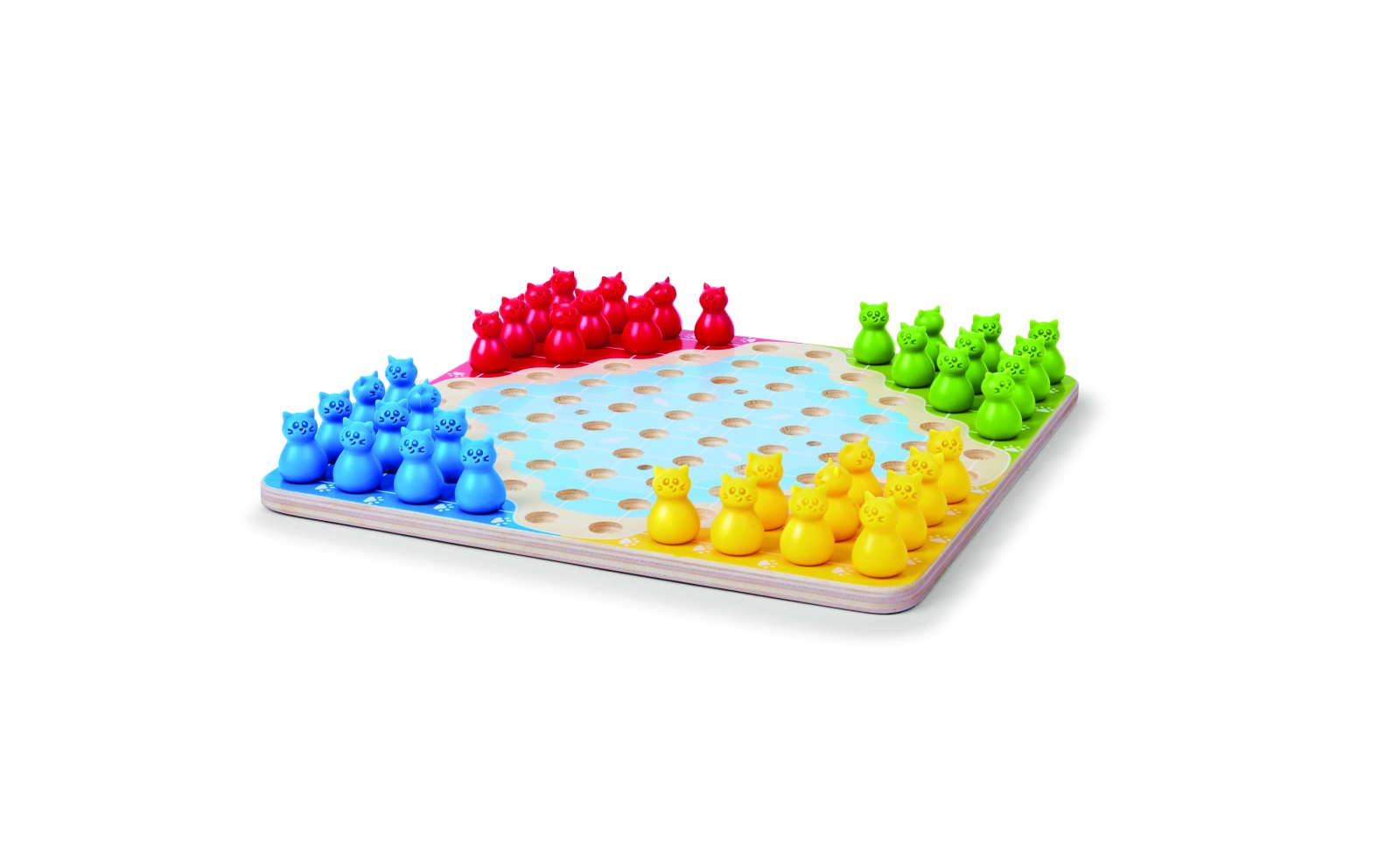 Board game, Hape, Cat Island, 3 in 1